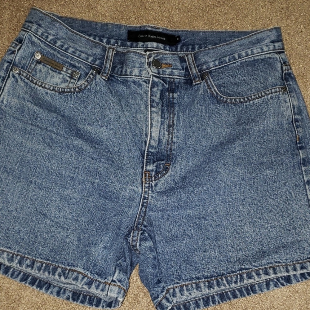 Calvin Klein denim shorts Sz 12